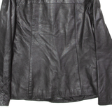 AVIATRIX Womens Jacket Black Leather L