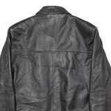 PALAIS DU SUD EL WIFAK Mens Jacket Black Leather 90s L