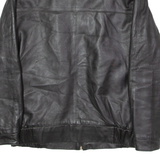 PALAIS DU SUD EL WIFAK Mens Jacket Black Leather 90s L