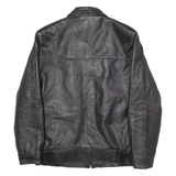 PALAIS DU SUD EL WIFAK Mens Jacket Black Leather 90s L