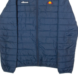 ELLESSE Mens Puffer Jacket Blue S