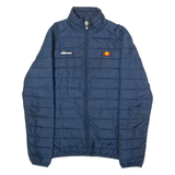 ELLESSE Mens Puffer Jacket Blue S