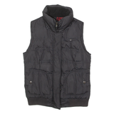 ESPRIT Womens Puffer Gilet Black UK 10