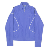 REEBOK Womens Windbreaker Jacket Purple UK 8
