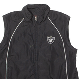 NFL Oakland Raiders Womens Windbreaker Gilet Black USA M