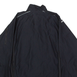 ADIDAS Mens Jacket Black Nylon Striped L