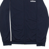 ADIDAS Mens Track Jacket Blue S