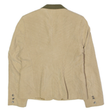 H. MOSER Womens Blazer Jacket Beige UK 10