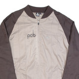 LE COQ SPORTIF Mens Track Jacket Brown 90s L