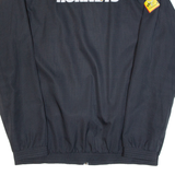 FAT PIPE Mesh Lined Mens Track Jacket Black M