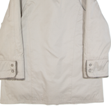 DIOLEN Faux Fur Lined Womens Overcoat Coat Grey 90s L