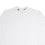 ADIDAS Huskers Mens T-Shirt White Long Sleeve 2XL