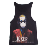 The Joker Mens Vest Black Sleeveless S