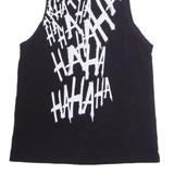 The Joker Mens Vest Black Sleeveless S