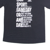 ADIDAS Mens T-Shirt Black M