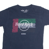 HARD ROCK CAFE Dubai Womens T-Shirt Blue L