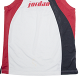 AIR JORDAN Mens Vest White Sleeveless USA XL