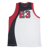 AIR JORDAN Mens Vest White Sleeveless USA XL