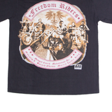 THAT DOG Freedom Riders Mens Biker T-Shirt Black XL