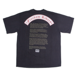 THAT DOG Freedom Riders Mens Biker T-Shirt Black XL