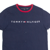 TOMMY HILFIGER Mens T-Shirt Blue S