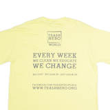 GILDAN Im A Trash Hero Mens T-Shirt Yellow XL