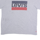 LEVI'S Mens T-Shirt Grey XL