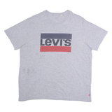 LEVI'S Mens T-Shirt Grey XL