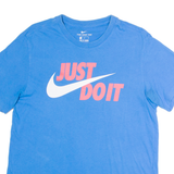 NIKE Mens T-Shirt Blue M