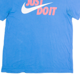 NIKE Mens T-Shirt Blue M