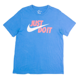 NIKE Mens T-Shirt Blue M