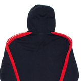 ELLESSE Cropped Womens Blue Hoodie UK 10