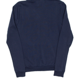 ADIDAS Mens Blue Hoodie S