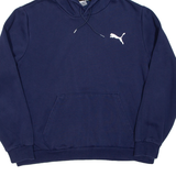 PUMA Womens Blue Hoodie XL