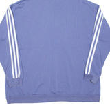 ADIDAS Womens Purple Hoodie M