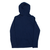 ADIDAS Womens Blue Hoodie UK 12