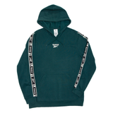 REEBOK Womens Green Hoodie L