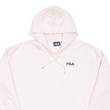 FILA Womens Pink Hoodie 2XL