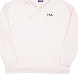 FILA Womens Pink Hoodie 2XL