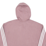 ADIDAS Cropped Womens Purple Hoodie UK 8