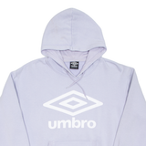 UMBRO Womens Purple Hoodie M