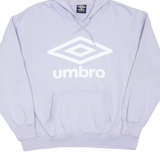 UMBRO Womens Purple Hoodie M