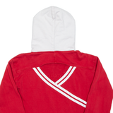 CHAMPION Cropped Open Back Womens Red Hoodie S