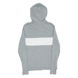 NIKE Womens Grey Hoodie Full Zip L