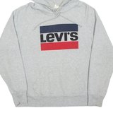 LEVI'S Mens Grey Hoodie M