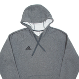 ADIDAS Mens Grey Hoodie M