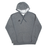 ADIDAS Mens Grey Hoodie M