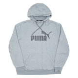 PUMA Mens Grey Hoodie L