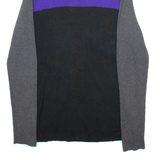 LAUREN RALPH LAUREN Womens Jumper Purple Roll Neck Tight Knit XL