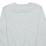 NAUTICA Mens Jumper Grey V-Neck Tight Knit L